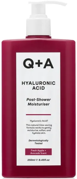 Q+A Acide Hyaluronique Hydratant Après-Douche 250 ml