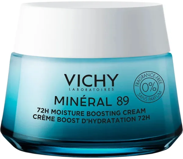 Vichy Minéral 89 Crème Hydratante 72H Sans Parfum 50 ml